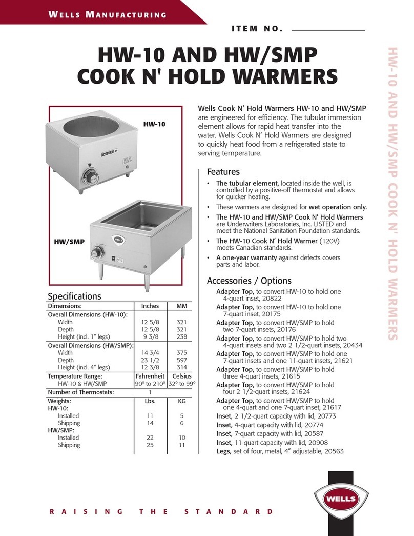 Wells HW-10 Specifications