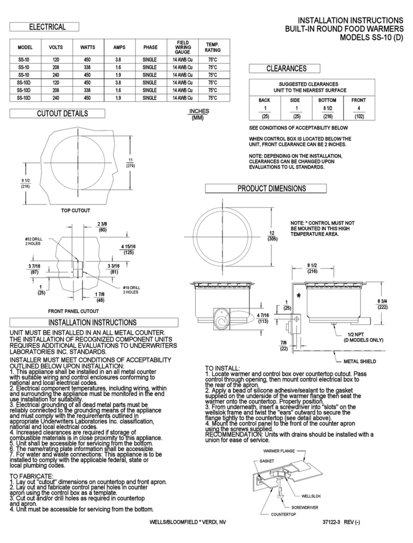 Bloomfield SS-10 User manual