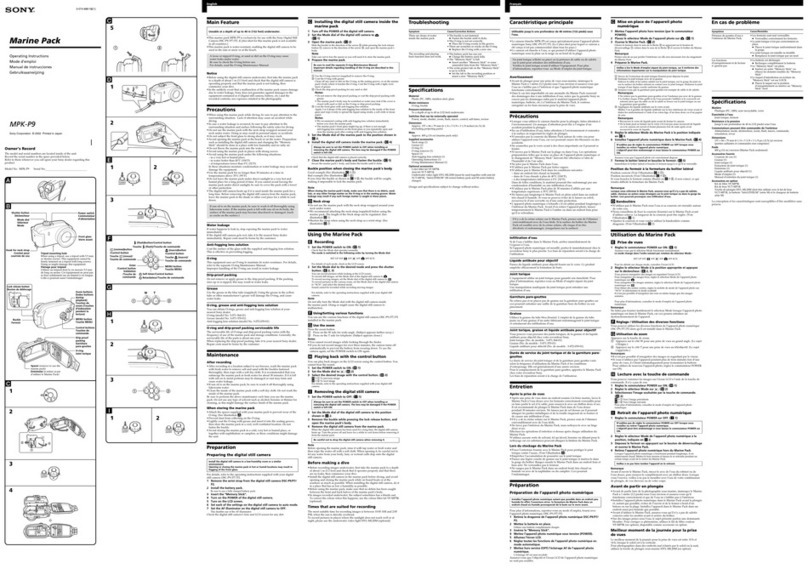 Sony MPK-P9 User manual