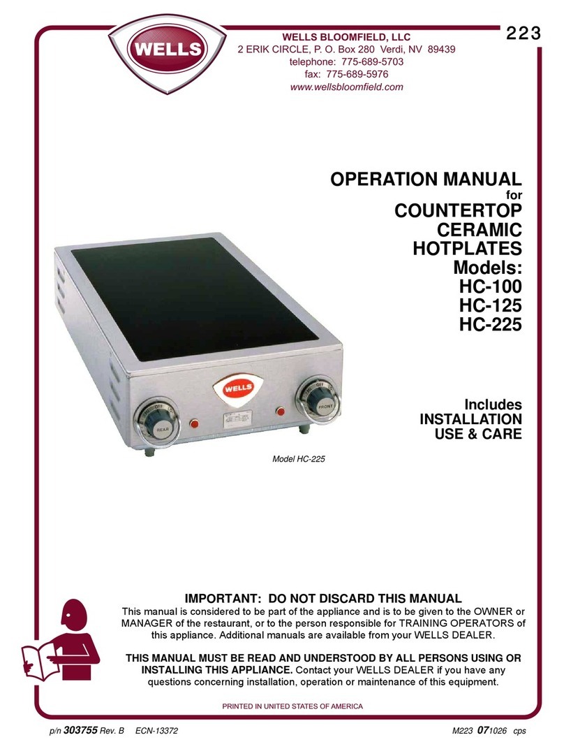 Bloomfield HC-100 Operation manual