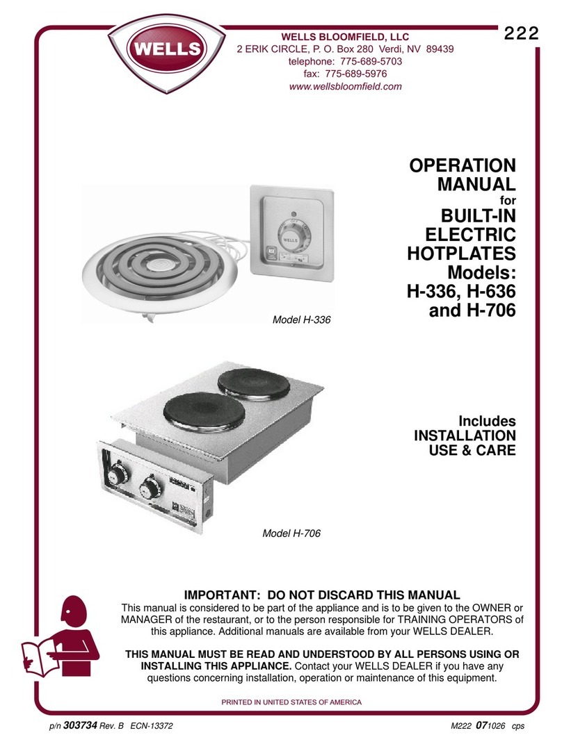 Bloomfield H-336 User manual