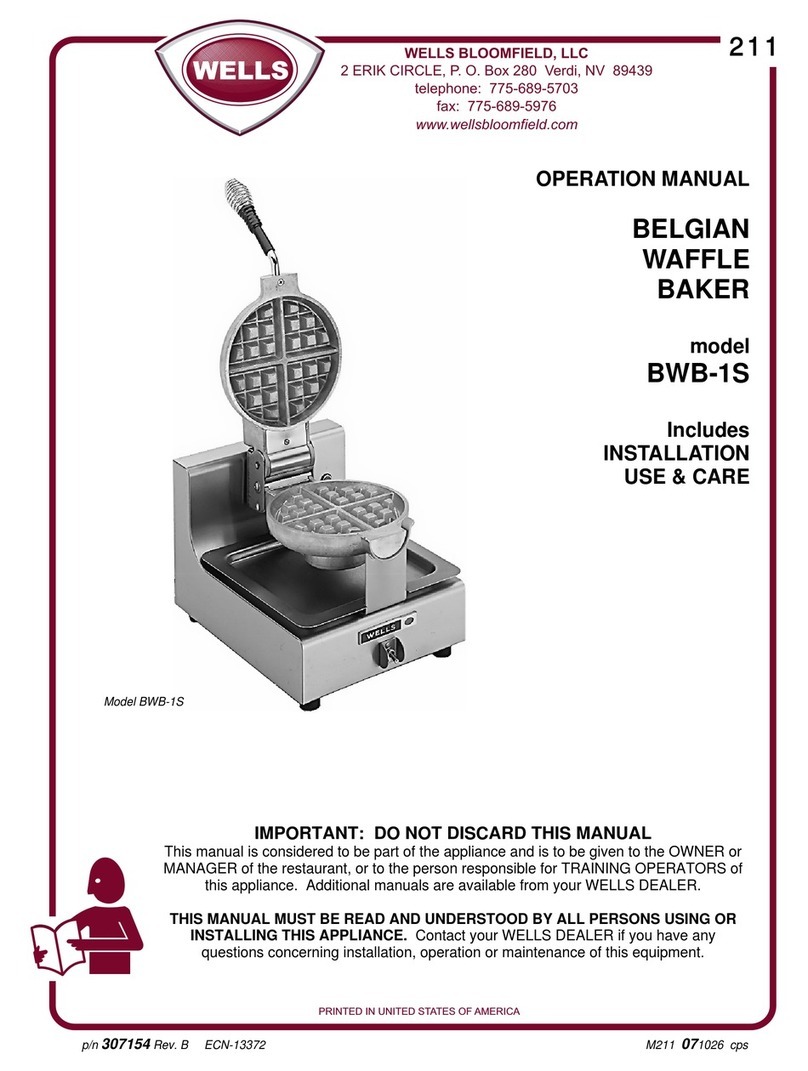 Bloomfield BWB-1S Operation manual