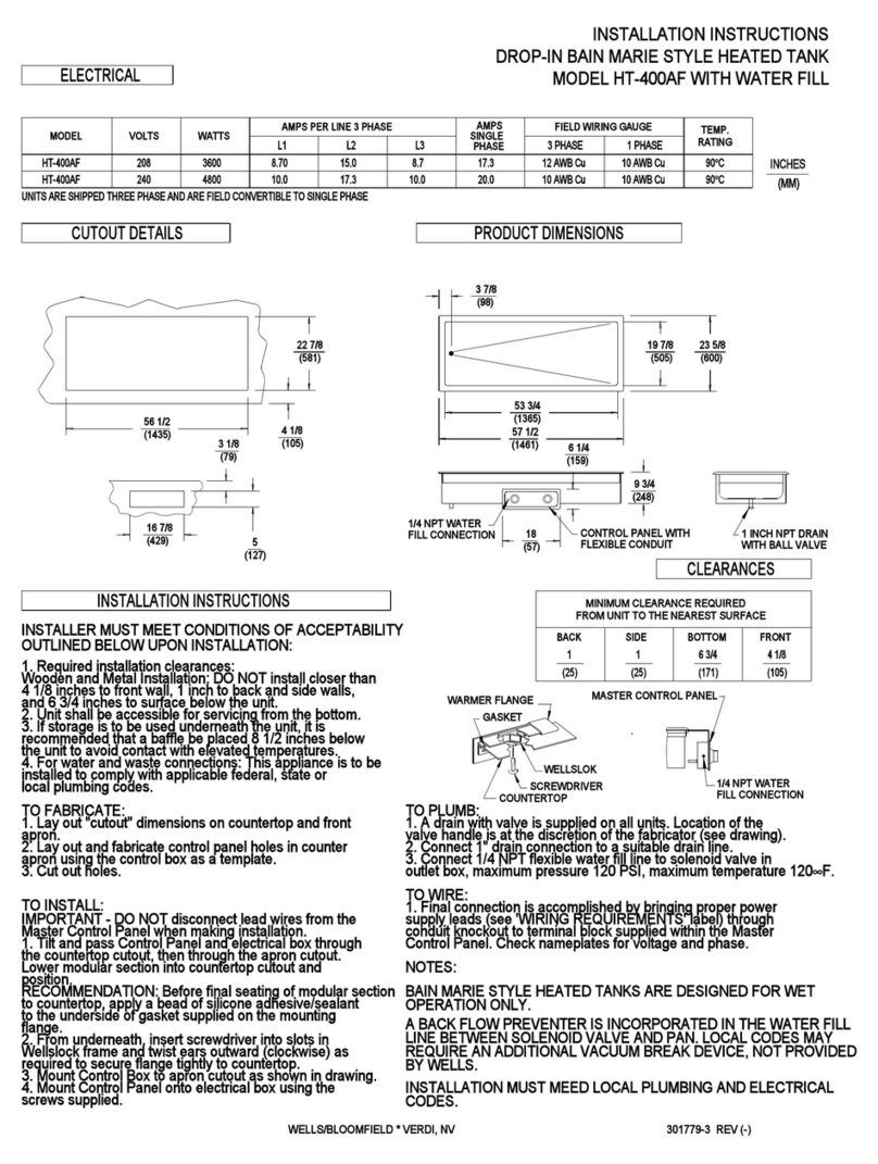 Bloomfield HT-400AF User manual