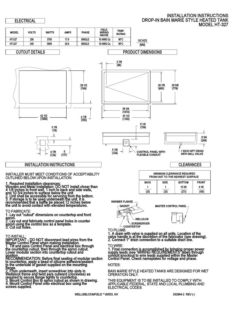 Bloomfield HT-327 User manual