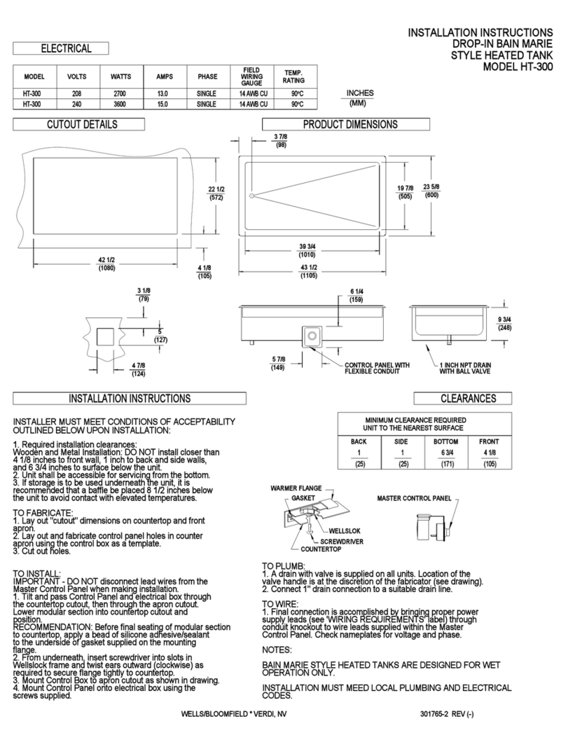 Bloomfield HT-300 User manual