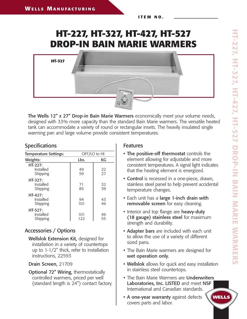 Wells HT-227 User manual