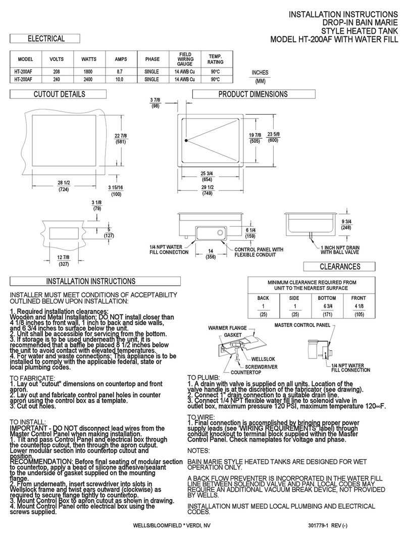 Bloomfield HT-200AF User manual