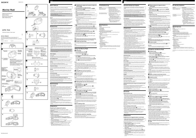 Sony MPK-THA User manual