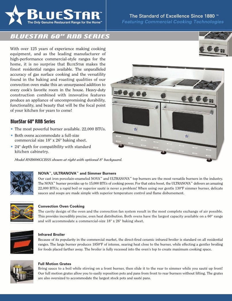 Blue Star RNB60 Features