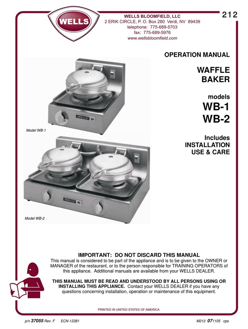Bloomfield WB-1 User manual