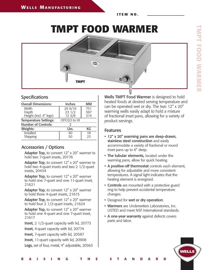 Wells TMPT Specifications