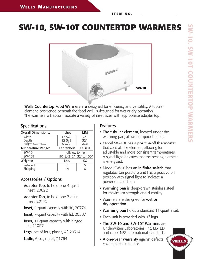 Wells SW-10 Specifications