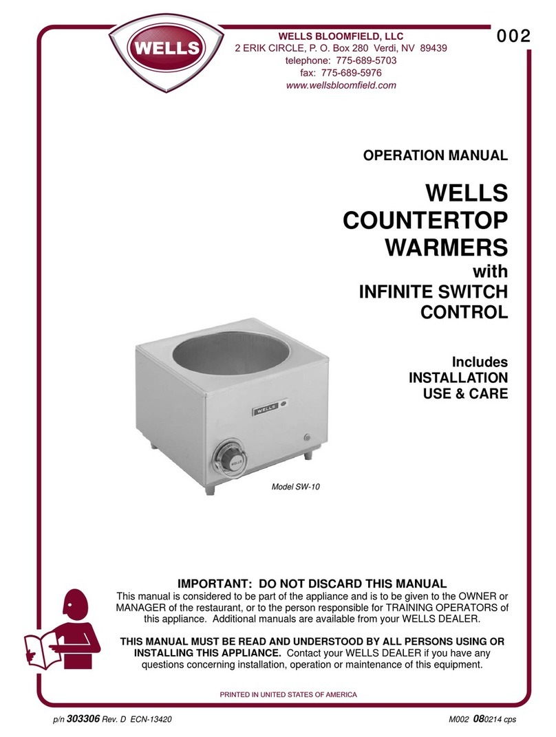 Bloomfield SW-10 User manual