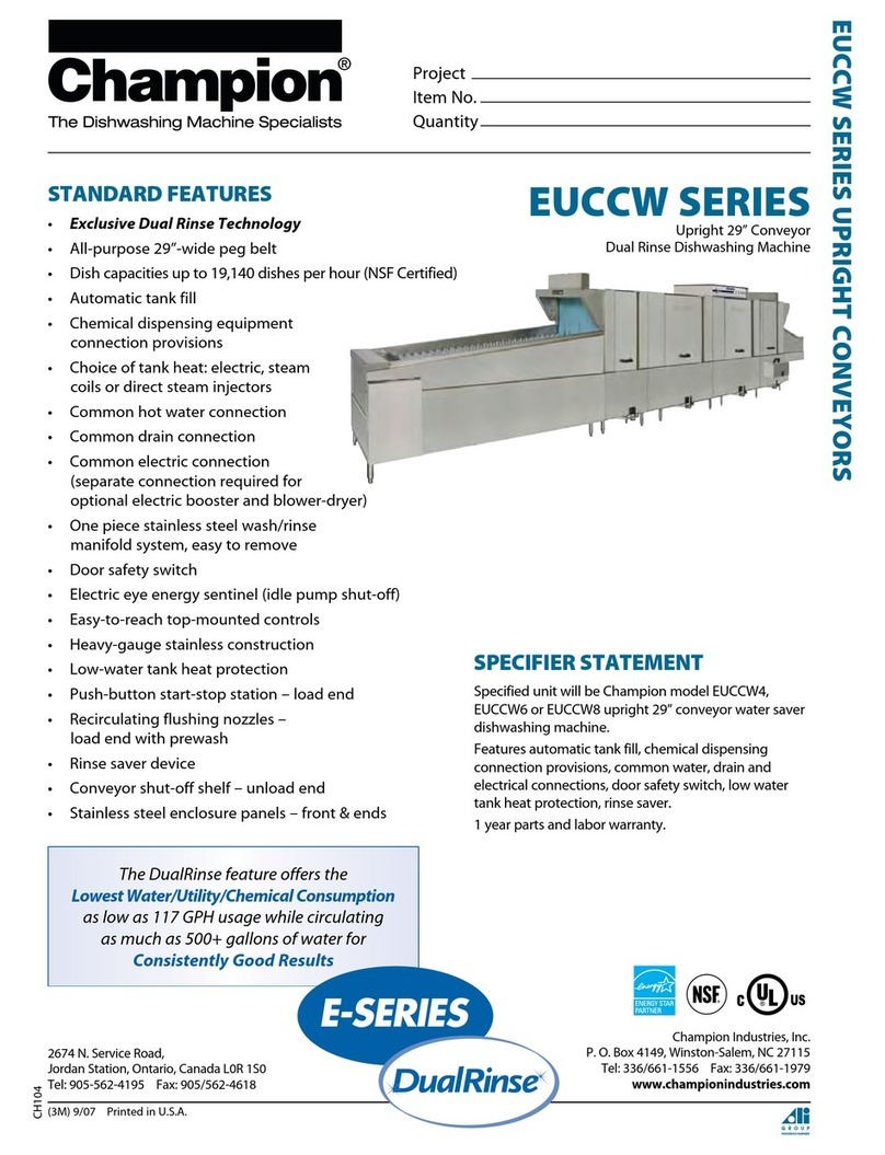 Champion EUCCW4 Specifications