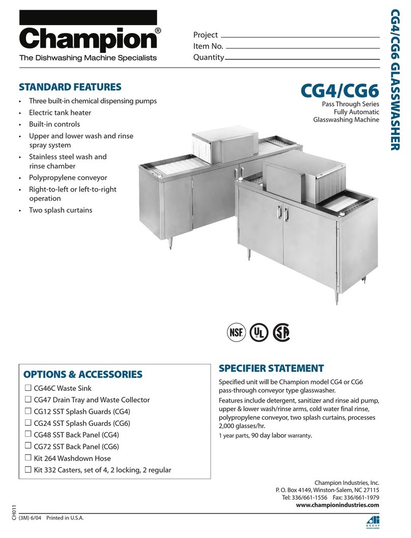 Champion CG6 Specifications