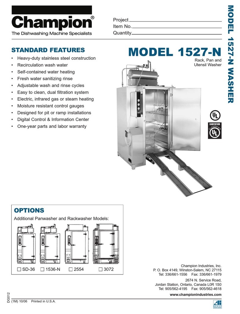 Champion 1527-N Specifications