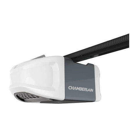 Chamberlain Whisper Drive Security+ WD822KLS User manual