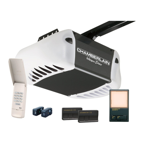 Chamberlain Whisper Drive WD822K User manual