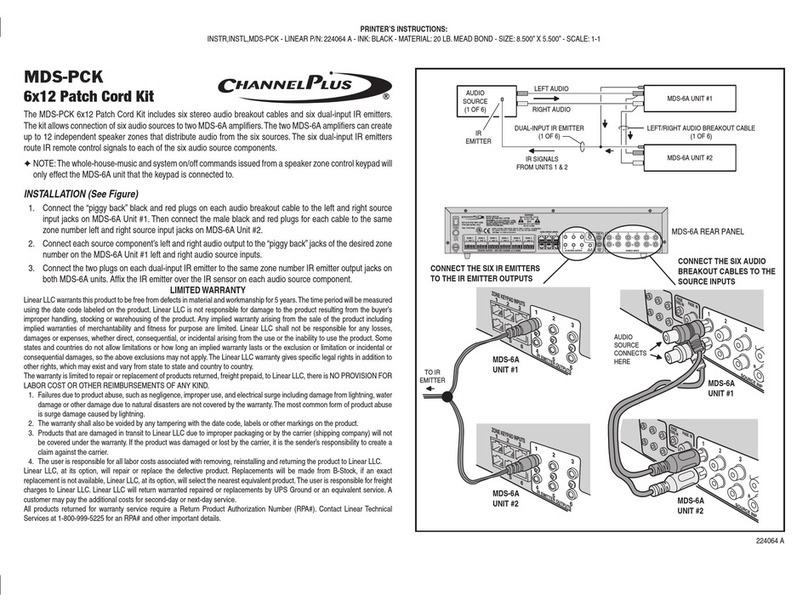 Channel Plus MDS-PCK install guide