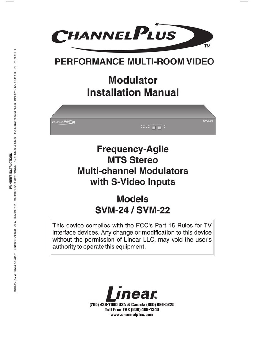 Channel Plus SVM-22 User manual
