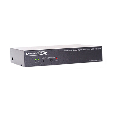 Channel Plus 5525 installation manual