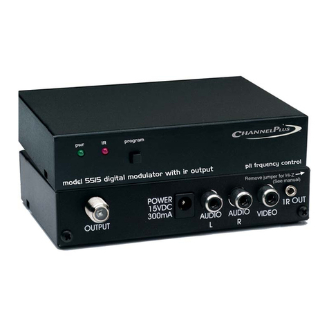 Channel Plus 5515 User manual