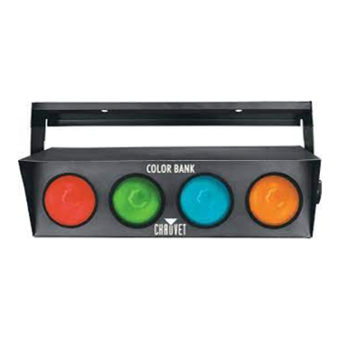 Chauvet COLORbank LED User manual