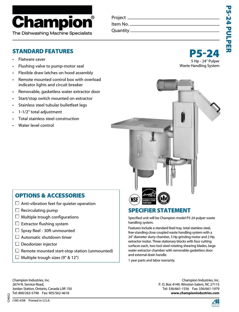 Champion P5-24 Specifications