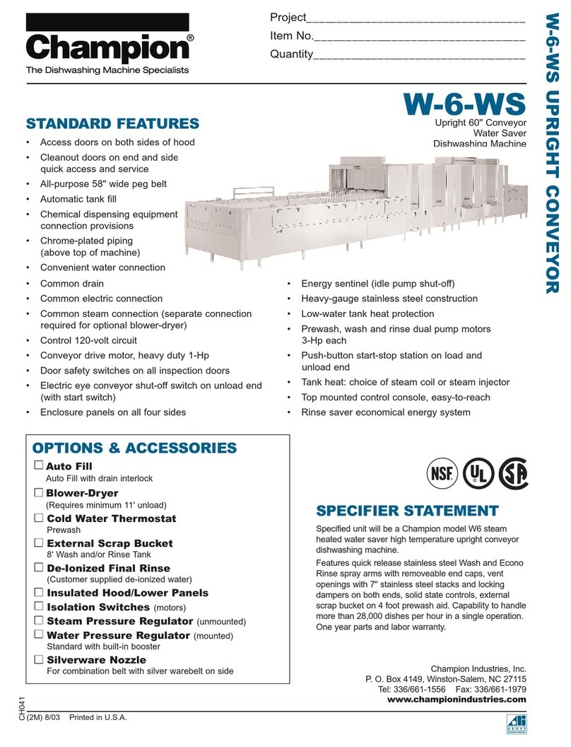 Champion W-6-WS Specifications