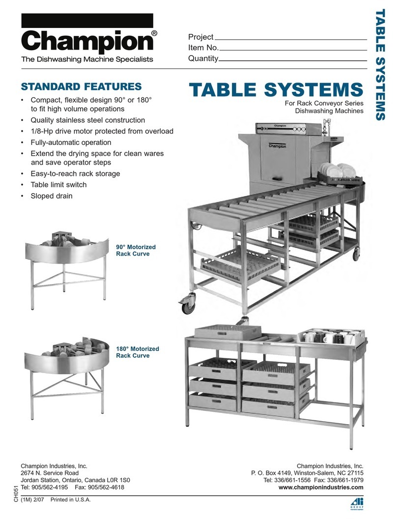 Champion MRA180 Specifications