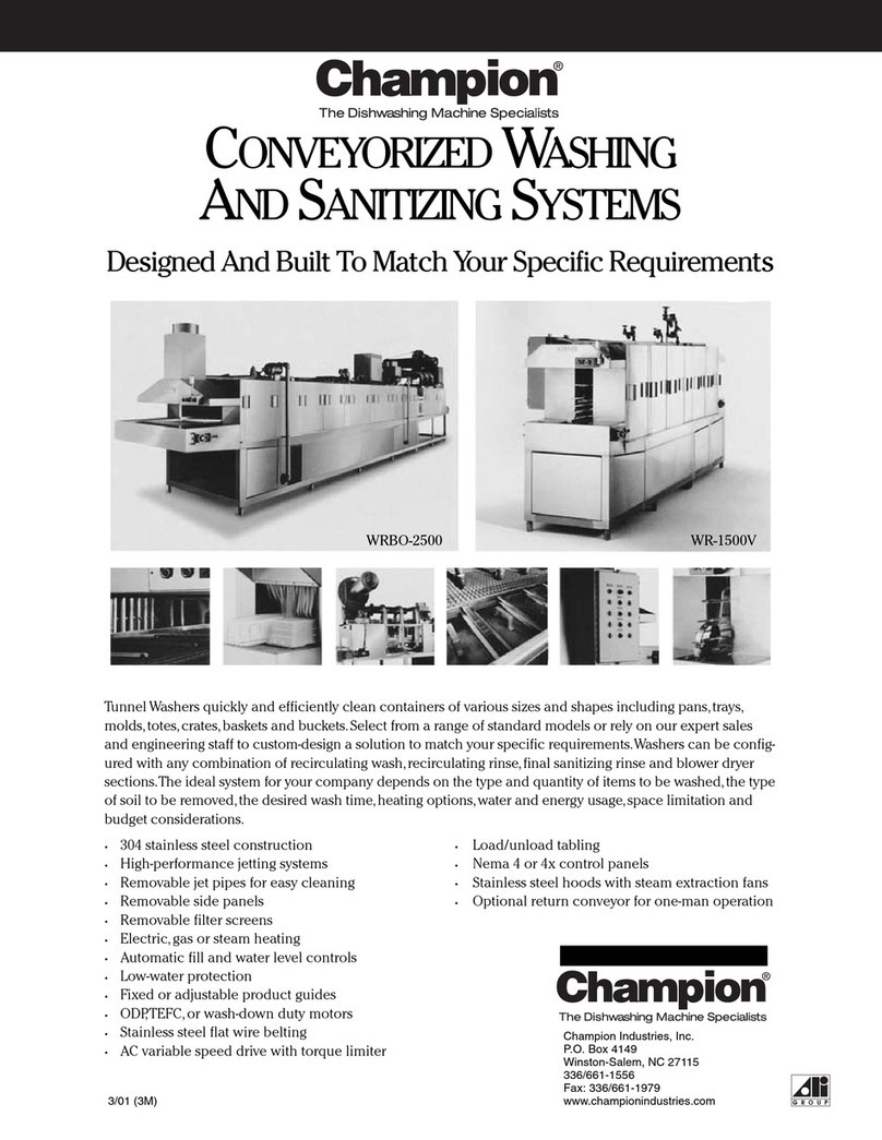Champion WRBO-1000 Specifications