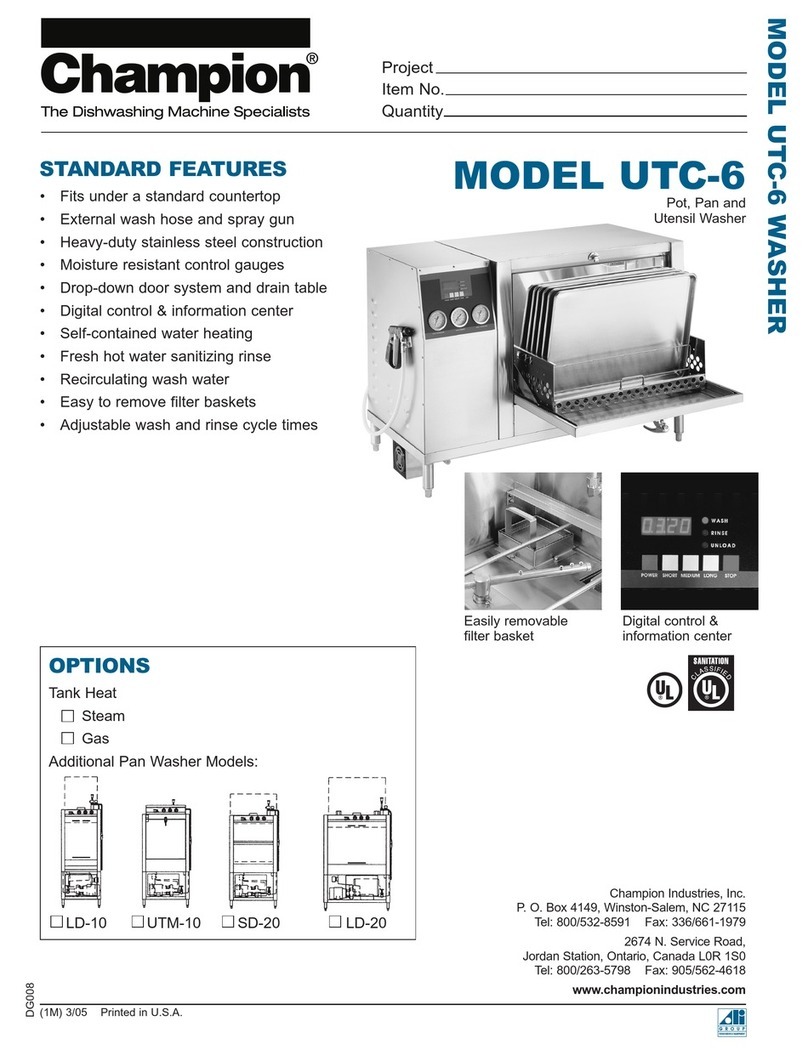 Champion UTC-6 Specifications