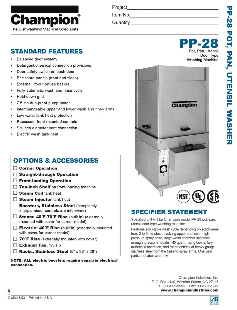Champion PP-28 Corner Specifications