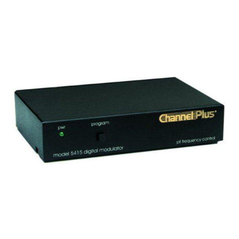 Channel Plus 5415 User manual