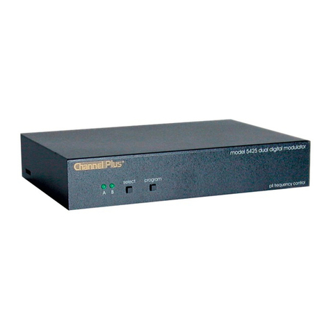 Channel Plus 5425 User manual