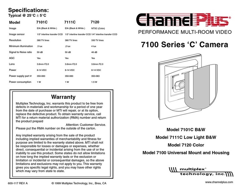 Channel Plus 7101C Manual