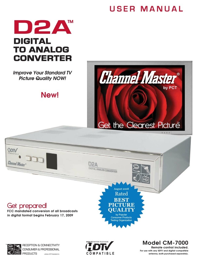 Channel Master CM-7000 user manual