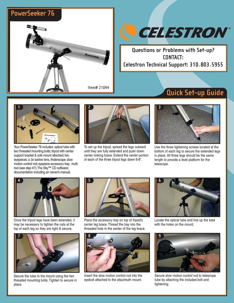 Celestron PowerSeeker 76 User manual