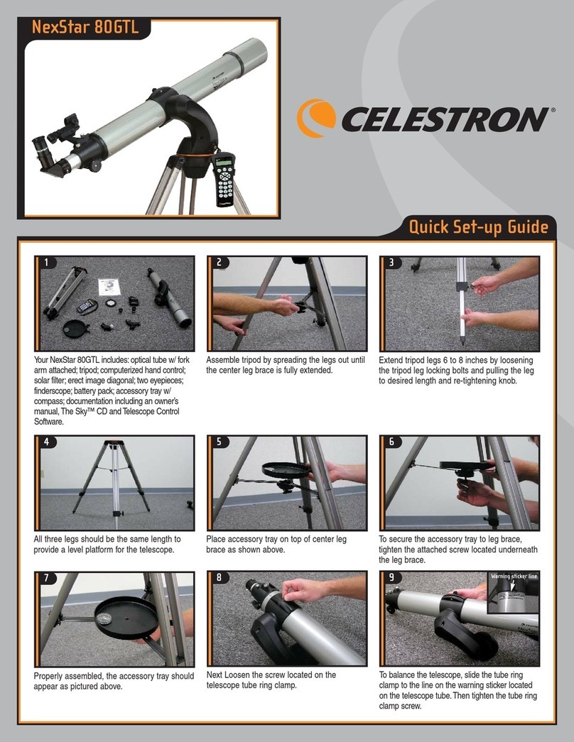Celestron NexStar 80GTL User manual