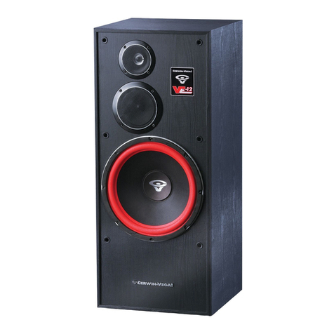 Cerwin-Vega VE-12F brochure