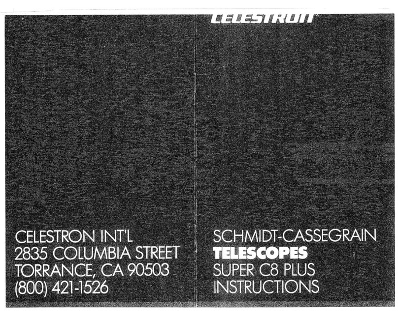 Celestron Super C8 Plus User manual