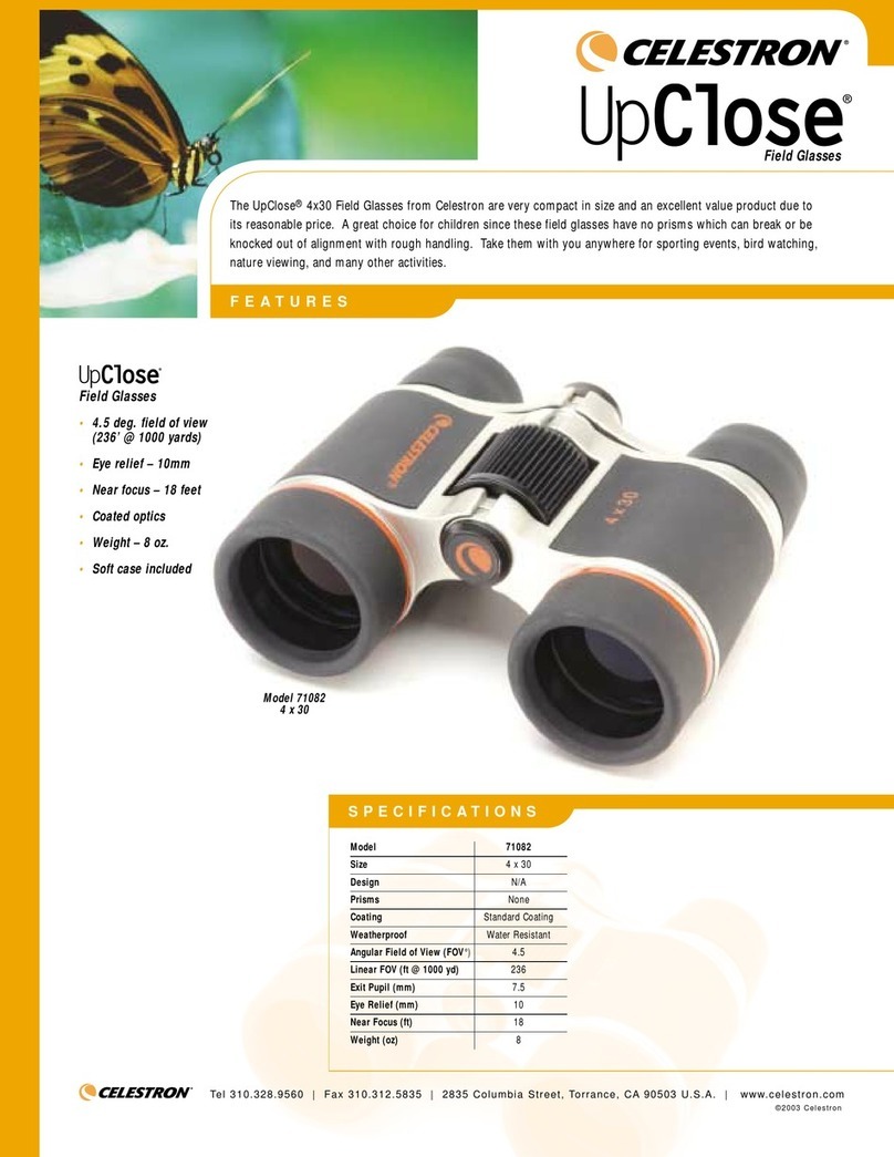 Celestron UpClose 4x30 User manual Celestron UpClose 4x30 User manual