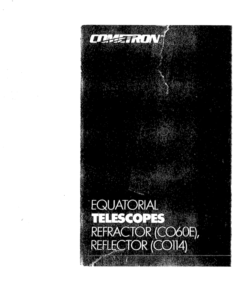 Celestron Cometron CO-60E User manual