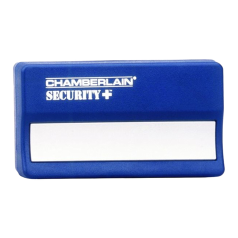 Chamberlain Security+ 950-315CB User manual
