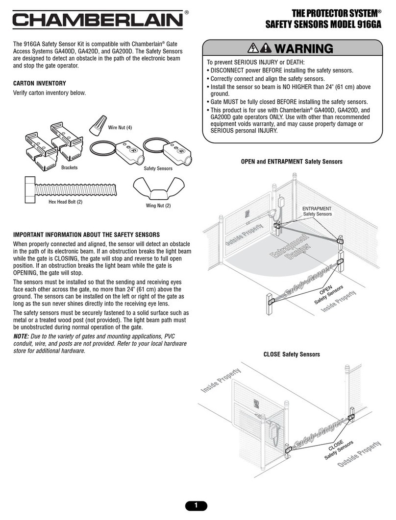 Chamberlain 916GA user guide