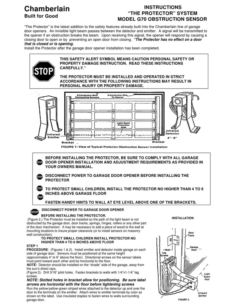 Chamberlain The Protector G70 instructions