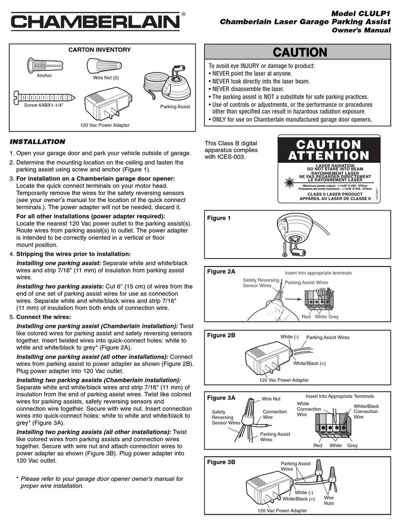 Chamberlain CLULP1 User manual