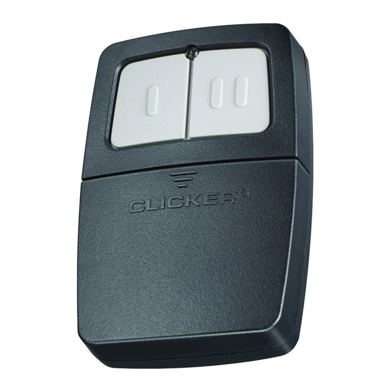 Chamberlain Clicker KLIK1U User manual
