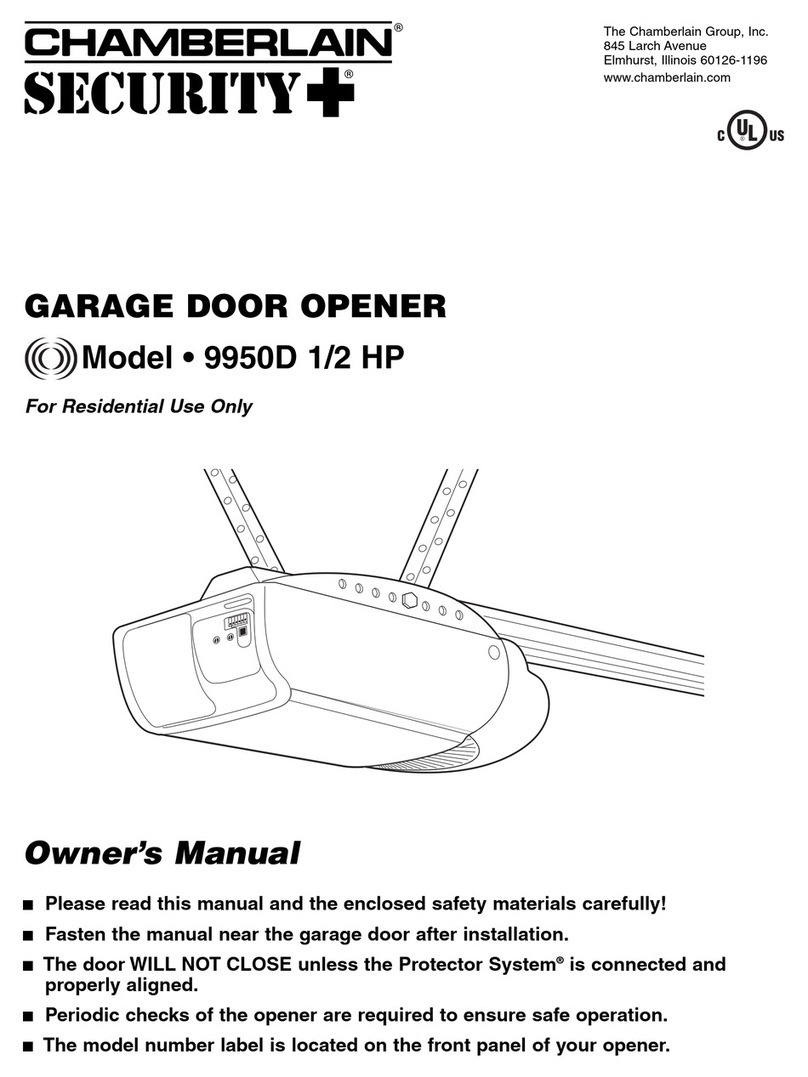 Chamberlain Security+ 9950D User manual