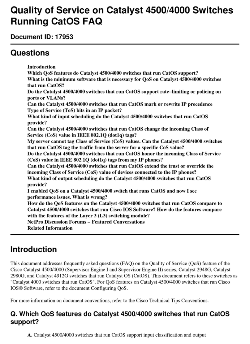 Cisco Catalyst 2820 Frequently asked questions